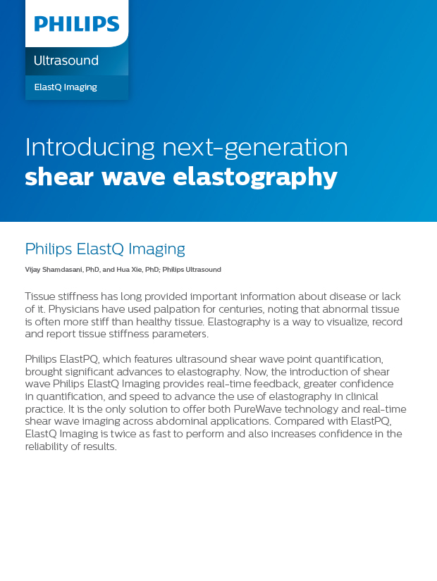 Philips ElastQ Imaging