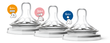 Tetinas Philips Avent Natural de 0 meses a 6 meses o m&aacute;s