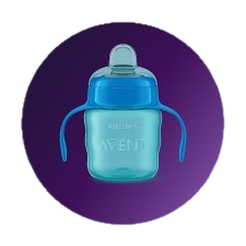 El vaso Philips Avent es f&aacute;cil de sujetar