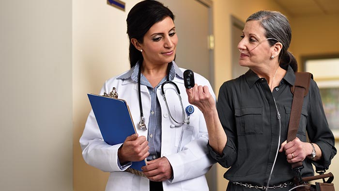 Hable con un m&eacute;dico