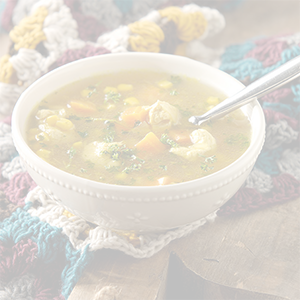 Sopa de pollo con pasta, imagen peque&ntilde;a